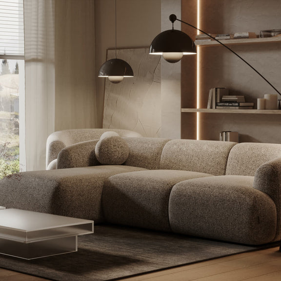 Puffy Ecksofa