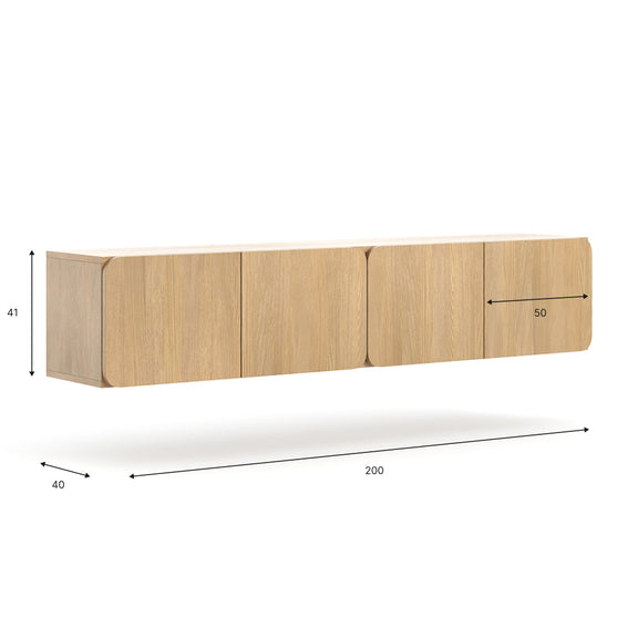Elio TV-Schrank - Gaja Eiche