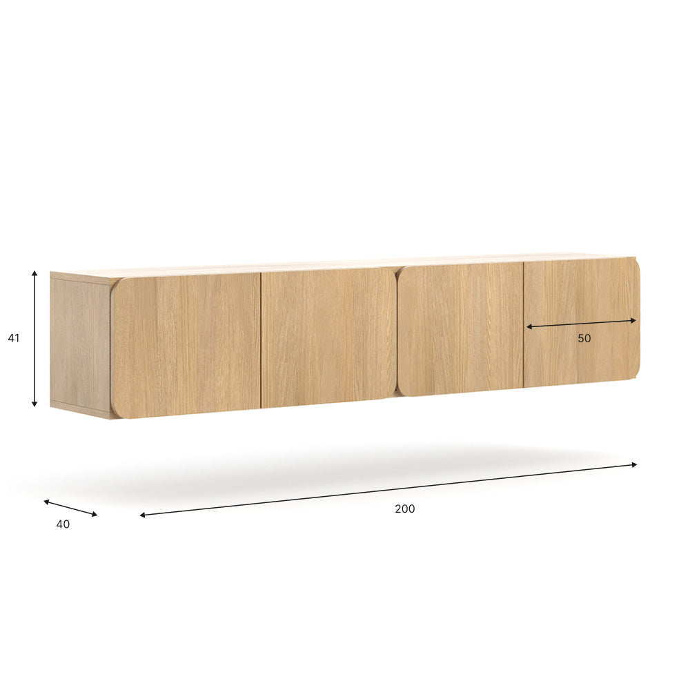 Elio TV-Schrank - Gaja Eiche