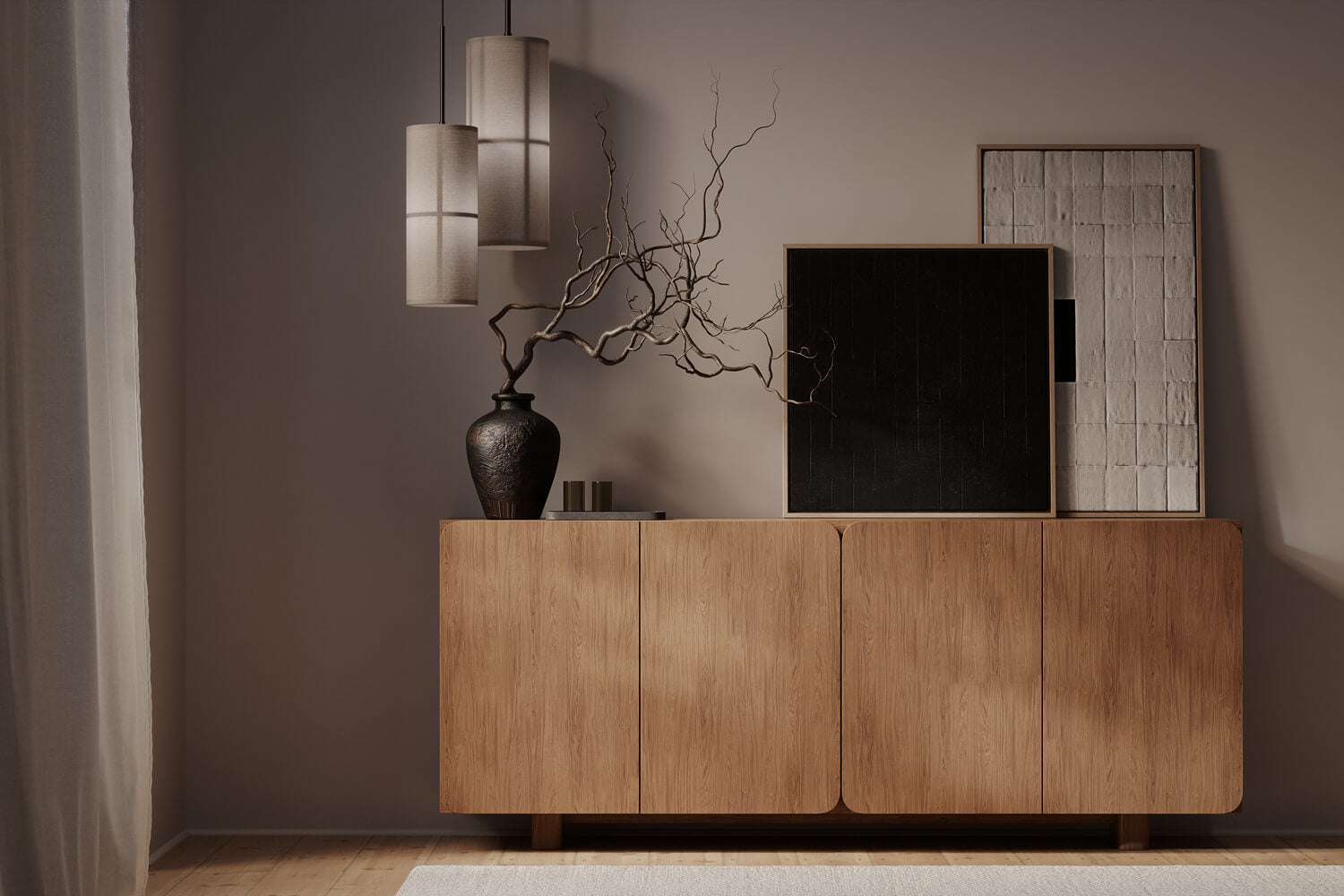 Elio Große Kommode – Casella-Eiche