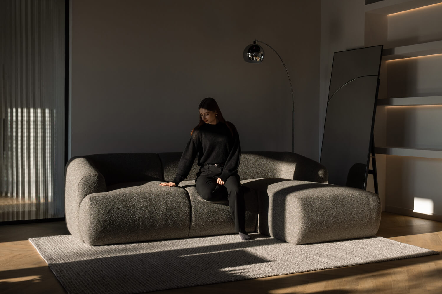 Puffy Ecksofa
