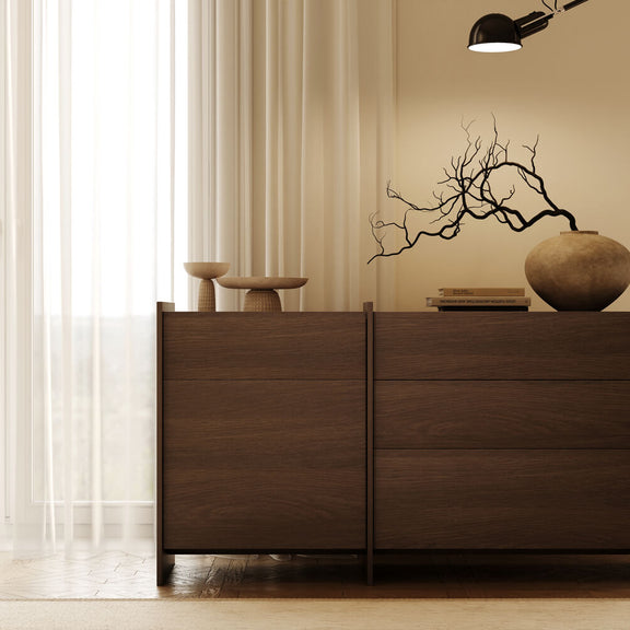 Clea kleine Kommode - Dunin Eiche