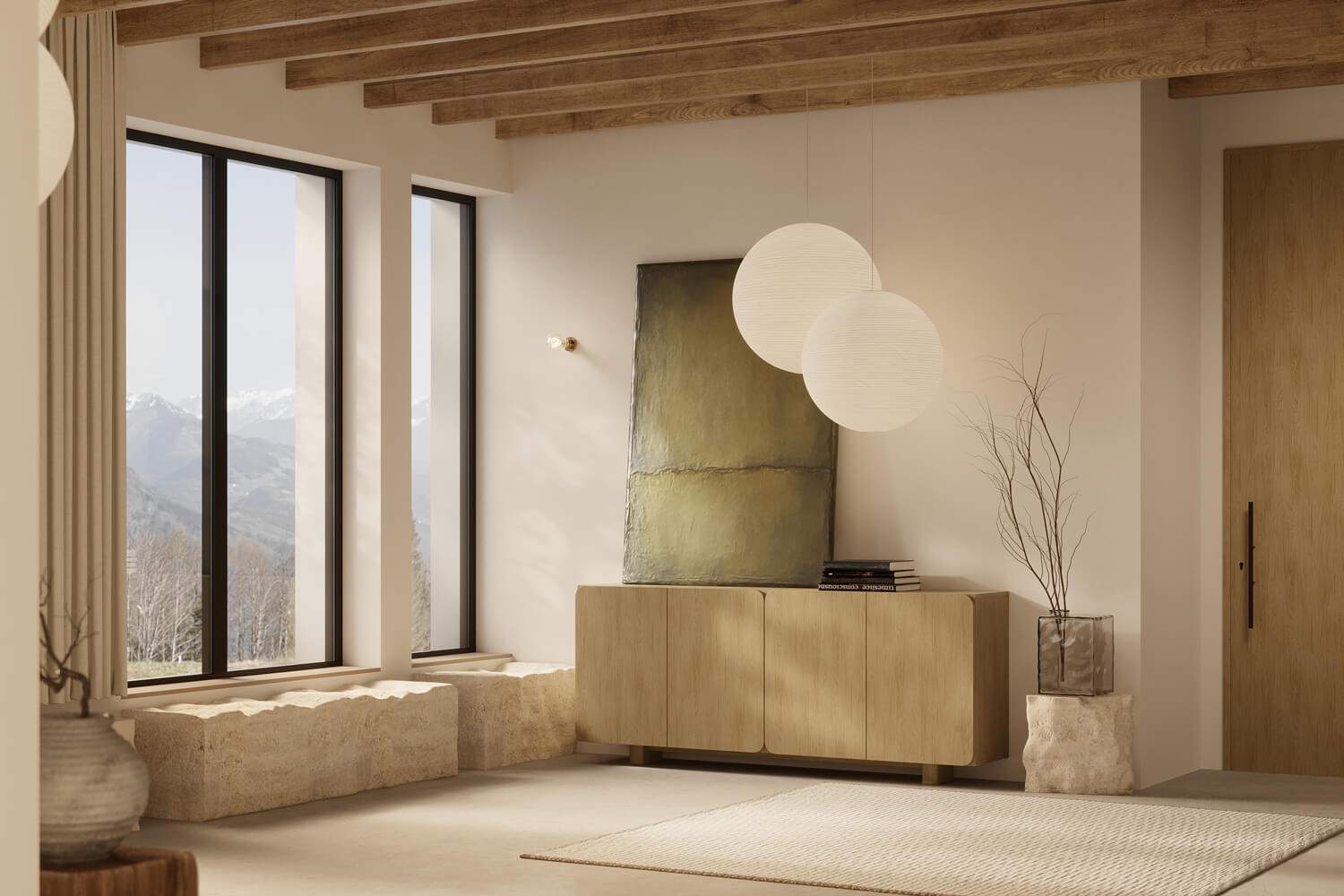 Elio Große Kommode – Gaja-Eiche