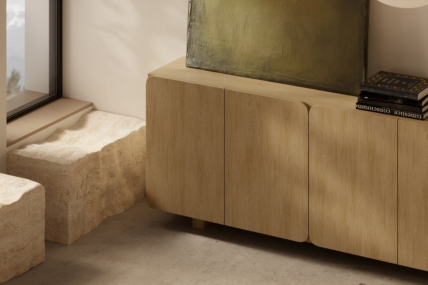 Elio Große Kommode – Gaja-Eiche