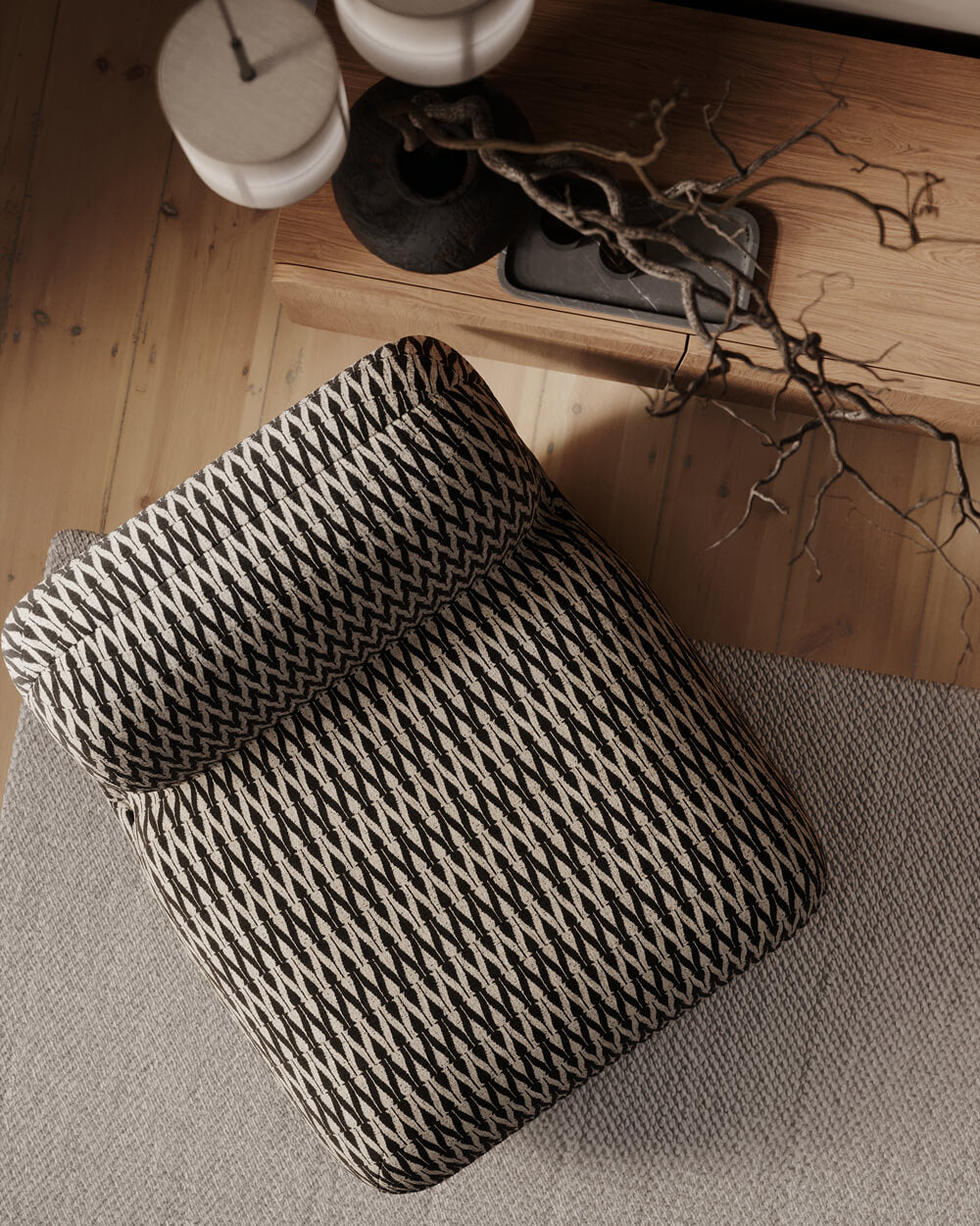 Graff-Sessel mit Drehfuß