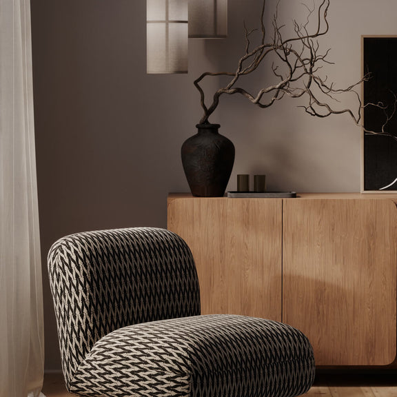 Graff-Sessel mit Drehfuß