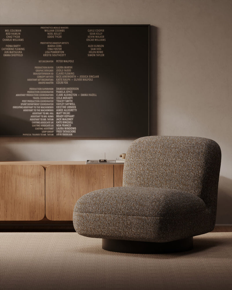 Graff-Sessel mit Drehfuß