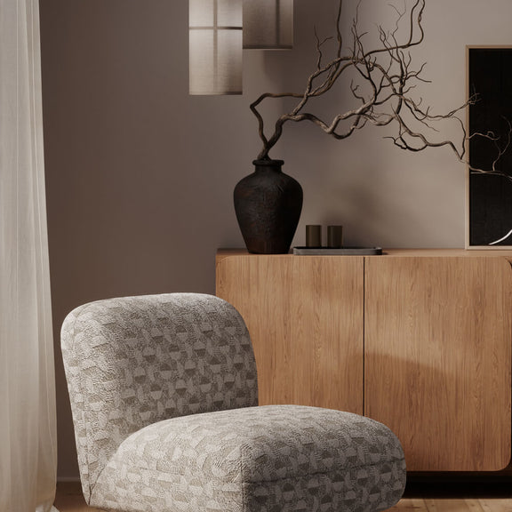 Onde Sessel mit Drehfuß