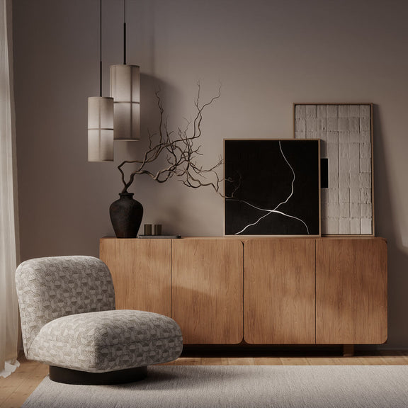 Onde Sessel mit Drehfuß