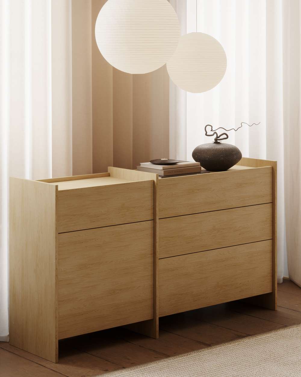 Clea Kleine Kommode - Gaja Eiche