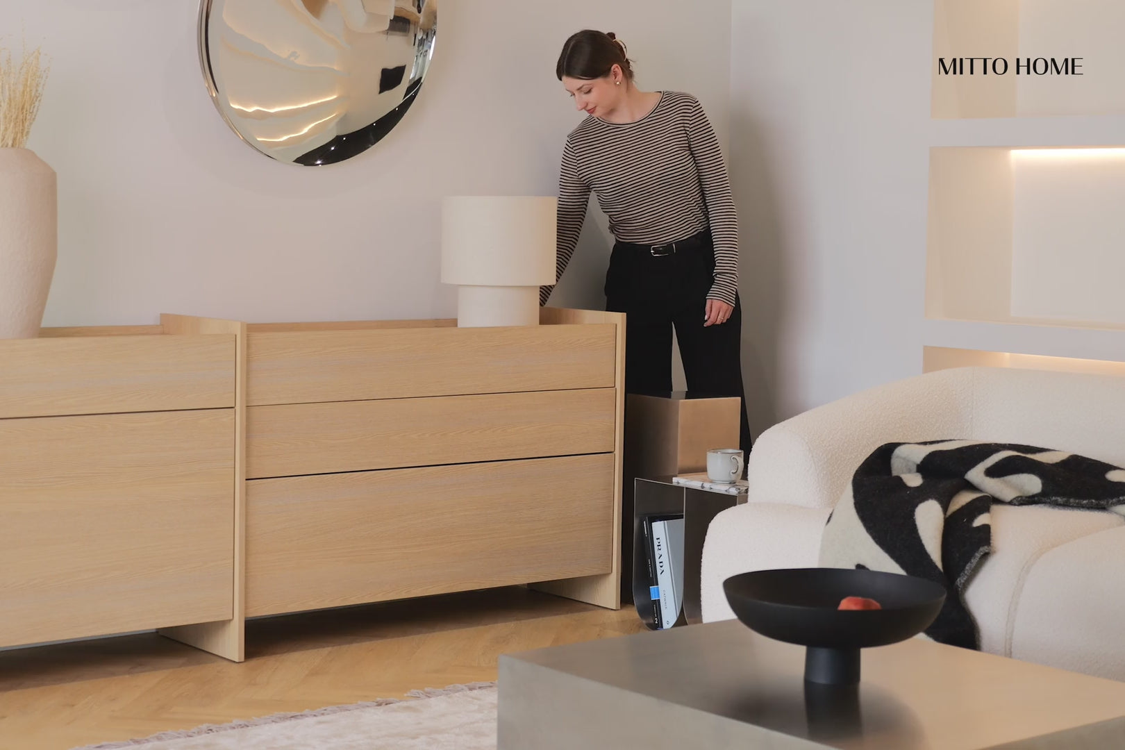 Clea große Kommode – Gaja-Eiche