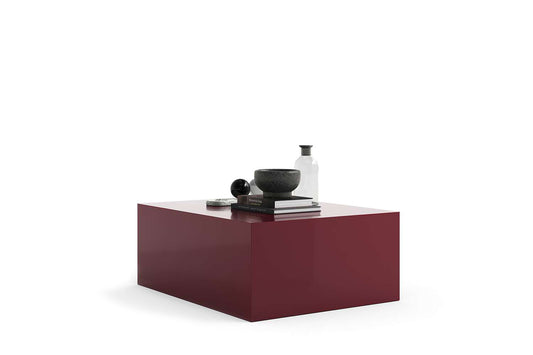 KOVU Couchtisch - Burgunderrot