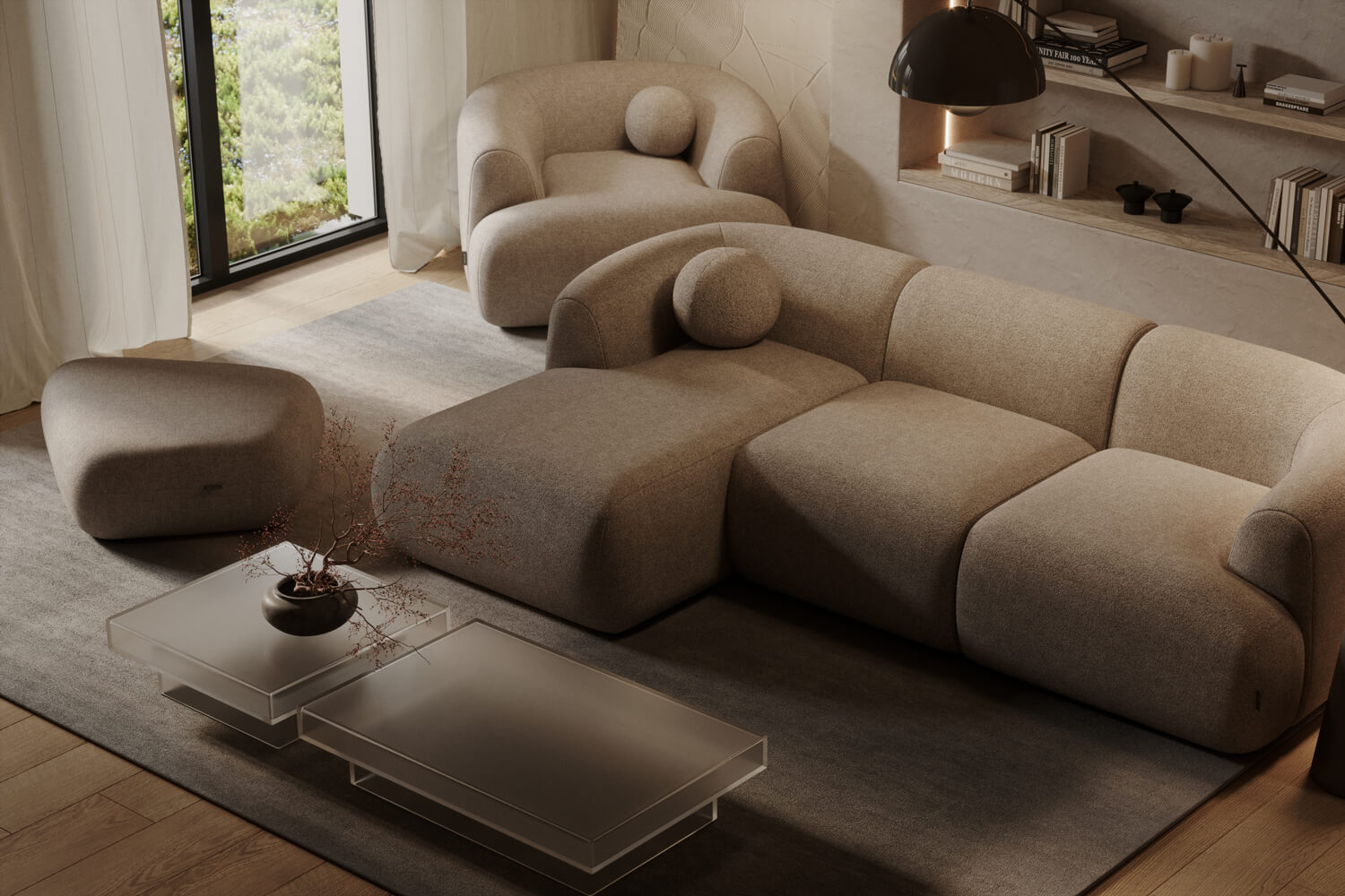 Hocker Puffy