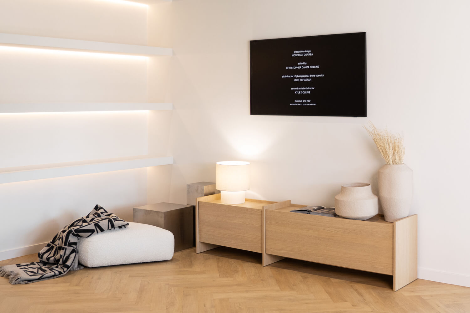 Clea TV-Schrank - Gaja Eiche