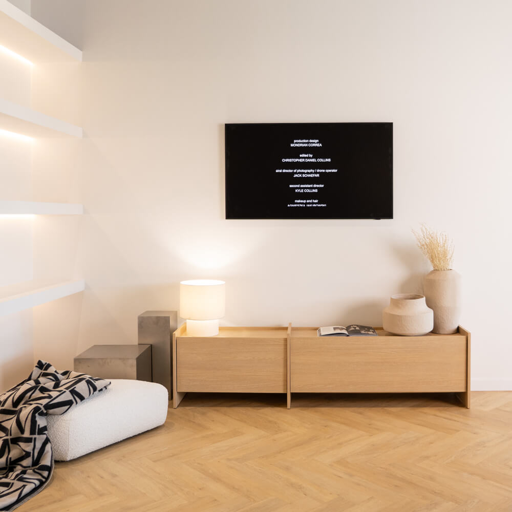 Clea TV-Schrank - Gaja Eiche