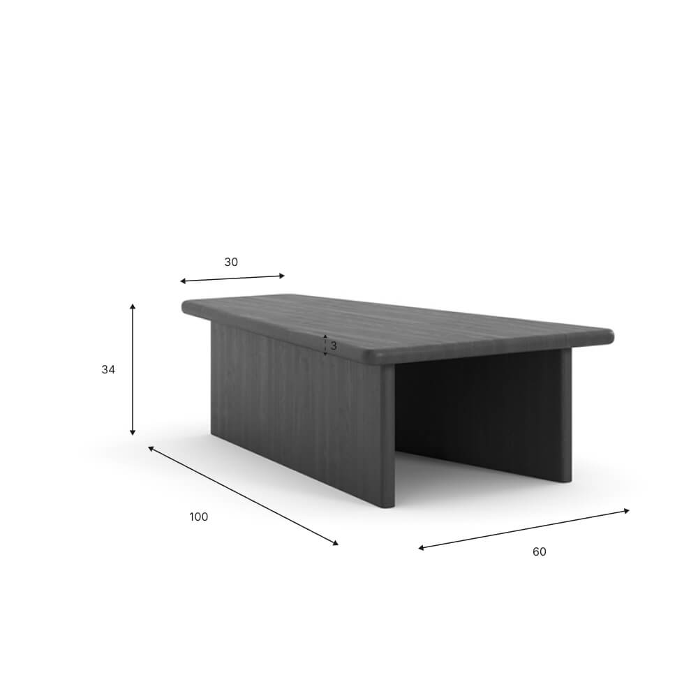 Moodu Trapeztisch